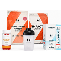 Image of Myprotein Impact Week Protein Bundle - Raspberry Lemonade - 30servings - Strawberry Cream