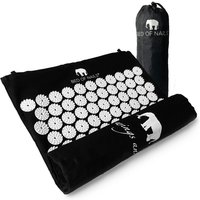 Image of Myprotein Bed of Nails Acupressure Travel Mat - Black