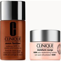 Clinique Even Better Makeup Foundation SPF 15 & Moisture Surge 100H Hydrator Moisturiser Bundle (Various Shades) - CN 116 SPICE
