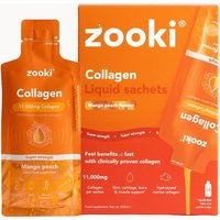 Zooki Super Strength Marine Collagen 11,000mg (14 Packs) - Mango Peach