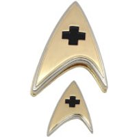 Quantum Mechanix Star Trek: Discovery Enterprise Medical Badge and Pin Set - 19.00 Quantum Mechanix Star Trek: Discovery Enterprise Medical Badge and Pin Set