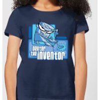 Dexters Lab The Inventor Women's T-Shirt - Navy - M - Navy