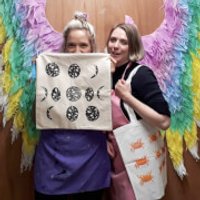 Make your Own Lino Printed Cushion Cover or T-Towel Creative Workshop for Two - 76.00 Make your Own Lino Printed Cushion Cover or T-Towel Creative Workshop for Two