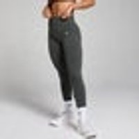 Myprotein UK MP Women's Tempo Mid-Rise Seamless Leggings - Night Grey - L