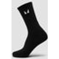 Myprotein UK MyProtein MP Unisex Crew Socks (1 Pack) - Black