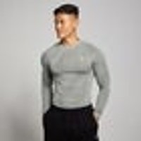 Myprotein UK MyProtein MP Men's Tempo Pillar Graphic Seamless Long Sleeve Top - Storm