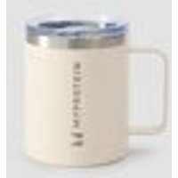 Myprotein UK MyProtein Myprotein Recycled Metal Coffee Cup 350ml - Natural Cream