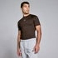 Myprotein UK MyProtein Men's Training Short Sleeve Compression T-Shirt - Chocolate