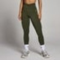 Myprotein UK MyProtein MP Women's Tempo Dipped Waist Legging - Forest Green