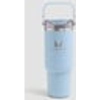Myprotein UK MyProtein Myprotein Recycled Metal Top Handle Straw Bottle 900ml - Baby Blue