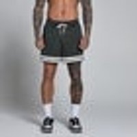 Myprotein UK MyProtein MP Men's Lift 5 Mesh Contrast Tape Short - Washed Black