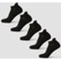 Myprotein UK MyProtein MP Unisex Trainer Socks (5 Pack) - Black