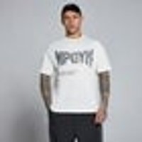 Myprotein UK MyProtein MP Men's Lift Burnout Cotton Graphic T-Shirt - Retro White - S