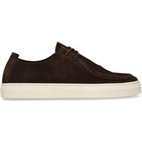 Manfieldschuhe Rabatt von 14% auf stilvolle dunkelbraune VelourslederSchnürer
