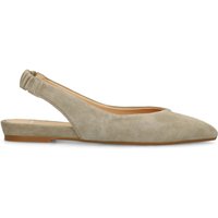 Manfieldschuhe 30% Rabatt auf elegante grüne Slingbacks aus Veloursleder