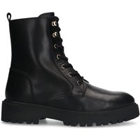 Manfieldschuhe Jetzt 17% Rabatt auf schwarze Lederschnürstiefeletten sichern