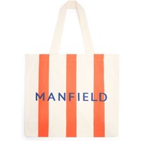 Manfieldschuhe 15% Rabatt auf den orangeweiß gestreiften ManfieldShopper