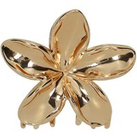 Manfieldschuhe Goldfarbene BlumenHaarspange