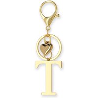 Manfieldschuhe 15% Rabatt auf goldfarbenen TaschenCharm mit Buchstabe T