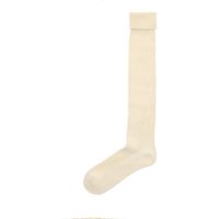 Manfieldschuhe Beigefarbene Kniestrümpfe