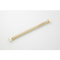 Saniclear Brass aansluitslang 30cm 1/2" x 1/2" messing geborsteld - mat goud
