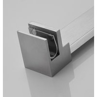 Saniclear Redro glasbevestiging haaks RVS