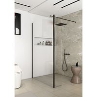 Saniclear Redro inloopdouche 100x30x200cm gunmetal - verouderd ijzer