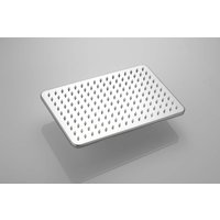 Saniclear Vision rechthoekige douchekop 30x20cm chroom