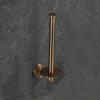 Saniclear Antique dubbele reserve rolhouder verouderd messing
