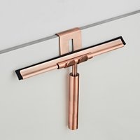 Saniclear Copper badkamer raam wisser 25cm geborsteld koper