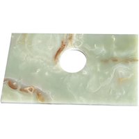 Saniclear Micro fonteinblad 39x22cm green onyx