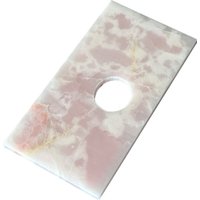 Saniclear Micro fonteinblad 39x22cm pink onyx