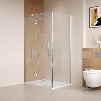 Saniclear Pure douchecabine 80x100cm chroom