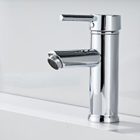 Saniclear Talpa wastafelkraan met hendel chroom