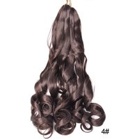 75g/150g Display Loose Body Wave Pony Style Spiral Curl Crochet Braid French Curls Synthetic Dyed Hair Extensions