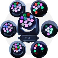 Sale Factory Price LED RGBW 12*40W Zoom Bee Eyes Dmx Controller Moving Head Light Disco Party Club Bar DJ Show Stage Lighting