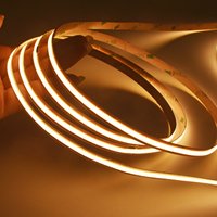 New Arrival Smart High Density 600 LED/m USB Free Cutting COB LED Strip Light 8mm PCB CRI90 Soldering Free Dotless