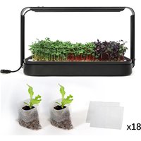 Mini Tabletop Electronic Smart Garden Automatic Self Watering Planter Microgreen Grow Propagation System Kit for Home Use