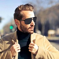 New Arrival Men's Women's Gold Gray Polarized Sunglasses Vintage Style Sports Driving Sunglasses Oversized Personalized Version