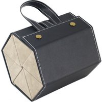 Wholesale Quality Custom Logo Eyeglass Folding Top Sunglasses Case Genuine Leather Eyewear Case