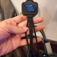 Led Light logo Multi Charge usb cable