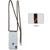 2019 New Arrival Multi Color TPU Crossbody Handykette Touch White Mobile Phone Case with Neck Strap for iPhone X Xs XR