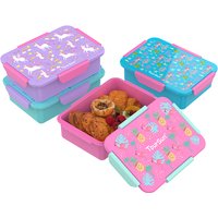 Factory Cute Kids Bento Plastic Lunch Box Heatable School Lunch Container