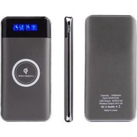 Slim Mini Portable Qi Wireless Power Bank 10000mah Dual USB Phone Charger External Battery Pack For All Mobile Phones