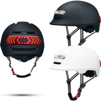 Urban Commuting Speaker Headset Bicycle BT Intelligent AI Smart Helmet Skateboard Electric Scooter Helmet with Turn signal Light