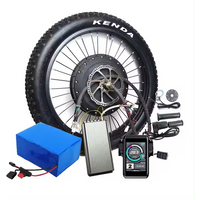 High Speed Ebike Motor Kit 3000w 5000w 8000w 72v Electric Bike Conversion Kits With Sabvoton Controller