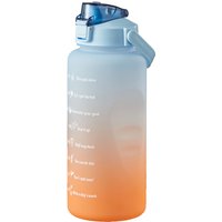 2l Water Bottle Motivational Wholesale Creative Pc Plastic Sports Water Bottle with Straw