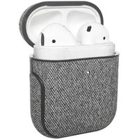 OTAO Protective for Airpods Case Leather Cover Protective Accessories Shock Resistant Earphone Case