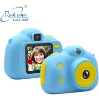 Hot HD 1080P Dual lens Children video camera Cute design kids video camera with game and photo stickers
