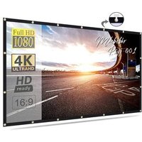 Fast Fold 100 Inch 120 Inch 16:9 Outdoor Movie Theater Projection Screen Foldable Rear Portable Projector Screen